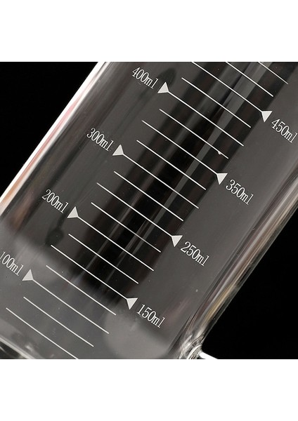 350ML Cam Ölçüm Kabı Şeffaf Cam Süt Kupası Büyük Sıvı Ölçüm Sürahisi Mutfak Ölçü Ölçeği ile Pişirme Pişirme Mutfak Gereçleri (Yurt Dışından)