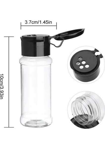 20 Adet 10/20 Adet Kavanoz Baharat Tuz ve Biber Çalkalayıcılar Baharat Kavanozu Baharat Organizatör Plastik Bpa Içermez Mutfak Şekerlik (Yurt Dışından) modelleri