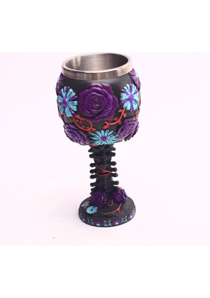 Stil 1 200 ml Kafatası Kadeh Reçine Çelik Bardak Yaratıcı Bira Kupa Gotik 3D Şarap Cam Kupalar Çay Kupa Kokteyl Cam Anime Kupa Cadılar Bayramı Hediye (Yurt Dışından) fırsatları