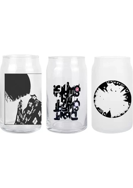 Buzlu 16OZ Süblimasyon 16OZ Şeffaf Cam Bardak Meyve Suyu Kutusu Bambu Kapaklı Kişiselleştirilmiş Kahve Kupa Plastik Saman Bardak Buzlu Su Bardağı (Yurt Dışından) fırsatları