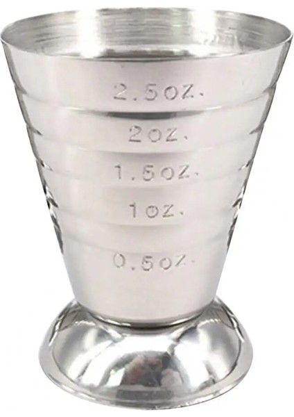 Gümüş Dayanıklı Kokteyl Jigger Sabit Taban Kolay Temizlenebilir Leke Tutmaz Ölçüm Kabı Gıda Sınıfı Ölçüm Kabı Bar Aracı (Yurt Dışından) modelleri