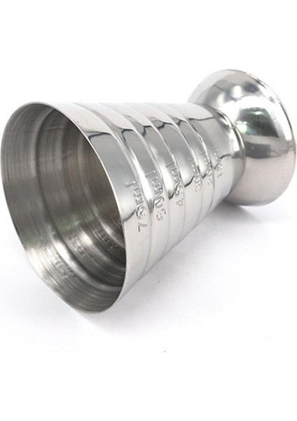 Gümüş Dayanıklı Kokteyl Jigger Sabit Taban Kolay Temizlenebilir Leke Tutmaz Ölçüm Kabı Gıda Sınıfı Ölçüm Kabı Bar Aracı (Yurt Dışından) fırsatları