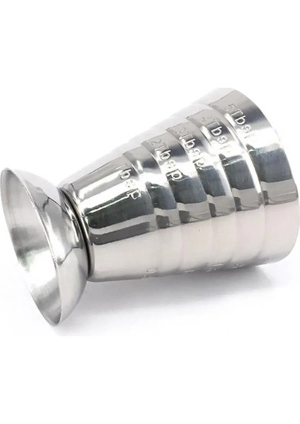 Gümüş Dayanıklı Kokteyl Jigger Sabit Taban Kolay Temizlenebilir Leke Tutmaz Ölçüm Kabı Gıda Sınıfı Ölçüm Kabı Bar Aracı (Yurt Dışından) indirimleri