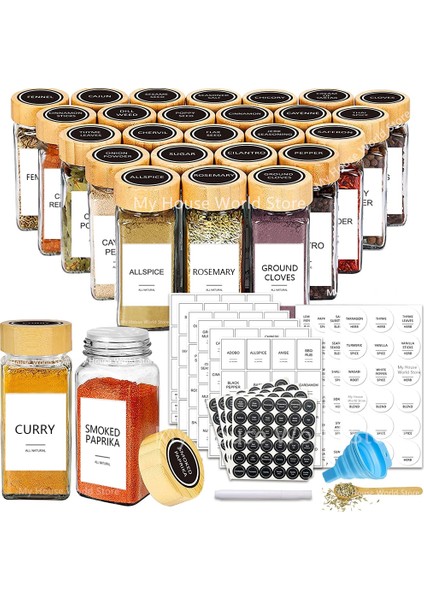 4 Adet Kavanoz Seti Bambu Kapaklı Cam Baharat Kavanozları Baharat Baharat Kapları Baharat Pot Tuz Biber Çalkalayıcılar Baharat Organizatör Mutfak Baharat Kavanoz Seti (Yurt Dışından) fiyatları