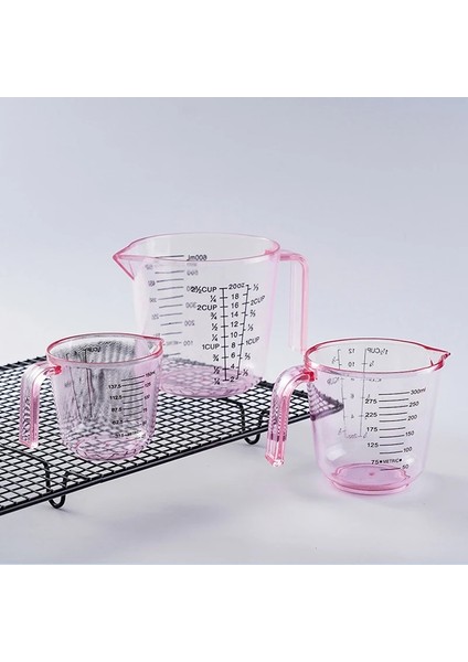 250ML-A1 150/300/600ML Plastik Ölçüm Kabı Laboratuvar Beher Mezun Bardak Su Ölçekli Şişe Mutfak Pişirme Malzemeleri Ölçüm Aracı (Yurt Dışından)