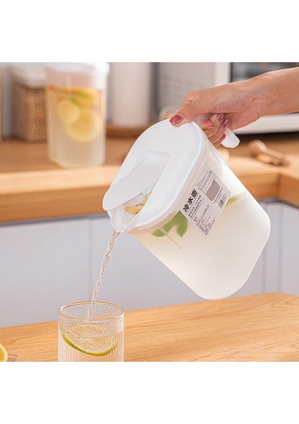 3l Su Isıtıcıları 1.5l/3l Soğuk Su Kovası Su Sürahi Soğuk Su Isıtıcısı Dokunun Ev Buzdolabı Buzlu Içecek Suyu Meyve Çaydanlığı Buz Su Isıtıcısı Dağıtıcı (Yurt Dışından) indirimleri