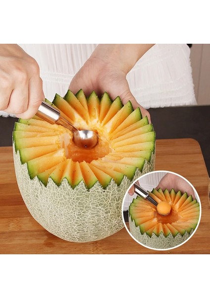 Patates Kesici 1 Adet 6 Adet/takım Paslanmaz Çelik Mutfak Alet Seti Meyve Bıçağı Tart Oyma Bıçağı Karpuz Kazma Topu Kaşık Patates Soyucu (Yurt Dışından) indirimleri