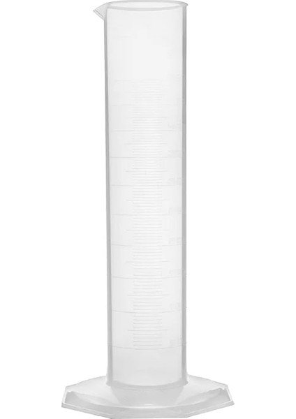 25 ml Plastik Ölçüm Silindiri Laboratuvar Testi Mezun Sıvı Deneme Tüpü Kavanoz Aracı Yeni 10/25/50/100/250/500/1000 ml (Yurt Dışından)