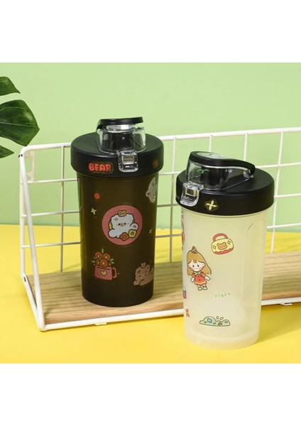 Yeşil 300ML 300ML Dayanıklı Protein Shaker Şişesi Büyük Kapasiteli Içme Mini Protein Shakes Içecek Kupası (Yurt Dışından) fiyatları