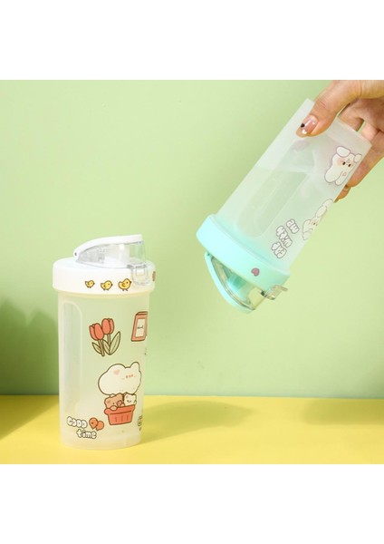 Yeşil 300ML 300ML Dayanıklı Protein Shaker Şişesi Büyük Kapasiteli Içme Mini Protein Shakes Içecek Kupası (Yurt Dışından) fırsatları