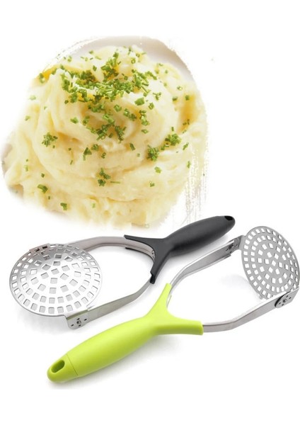 Paslanmaz Çelik Patates Ezici Manuel Patates Kırıcı Meyve Sebze Basınçlı Çamur Makinesi Mutfak Çocuk Gıda Kırıcı Alet (Yurt Dışından) modelleri