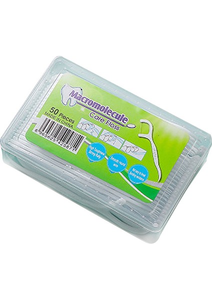 50 Adet Tek Kullanımlık Plastik Ev Kutulu Diş Ipi Sopa Temizleme Araçları Yüksek Mukavemetli Diş Kürdan Mutfak Aksesuarları Cocina (Yurt Dışından)