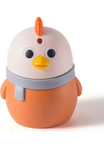 Pembe Kürdan Kutusu Mini Büyük Kapasiteli Toz Geçirmez Plastik Karikatür Tavuk Otomatik Açılır Kürdan Saklama Kutusu Yemek Masası Için (Yurt Dışından) fiyatları