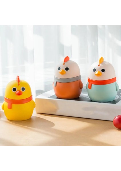 Pembe Kürdan Kutusu Mini Büyük Kapasiteli Toz Geçirmez Plastik Karikatür Tavuk Otomatik Açılır Kürdan Saklama Kutusu Yemek Masası Için (Yurt Dışından) fırsatları