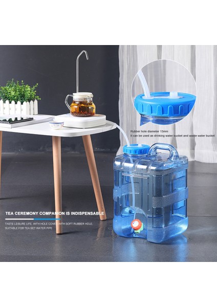 5l 5/7.5/8/10L Taşınabilir Açık Su Kovası Varil Kamp Piknik Yürüyüş Araba Sürüş Su Deposu Konteyner Musluk ile Dropshipping (Yurt Dışından)