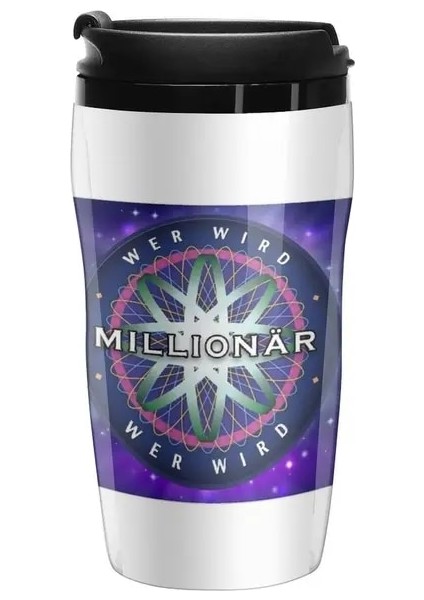 250ML Yeni Kim Milyoner Olur Seyahat Kahve Kupa Kahve Bardağı Bardak Mate Fincan Bardak Kahve Kahve Fincanı Seti (Yurt Dışından)