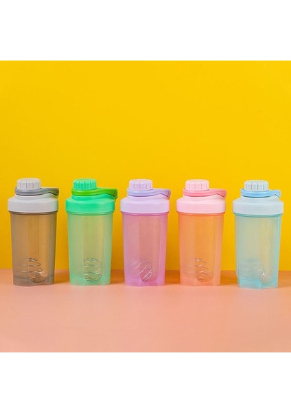500 ml Pembe 500 ml Taşınabilir Protein Tozu Çalkalayıcı Şişe Spor Salonu Fitness Eğitimi Için Sızdırmaz Su Şişesi Spor Çalkalayıcı Ölçekli Karıştırma Fincan (Yurt Dışından)