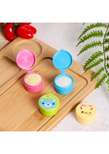 4 Adet B 4 Adet Taşınabilir Mini Baharat Sos Şişesi Plastik Teneke Saklama Kapları Bento Yemek Kabı Seyahat Açık Kamp Baharat Kavanoz (Yurt Dışından) fiyatları