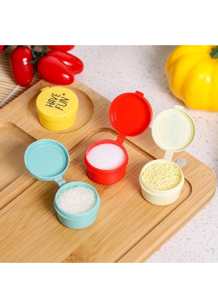4 Adet B 4 Adet Taşınabilir Mini Baharat Sos Şişesi Plastik Teneke Saklama Kapları Bento Yemek Kabı Seyahat Açık Kamp Baharat Kavanoz (Yurt Dışından) modelleri