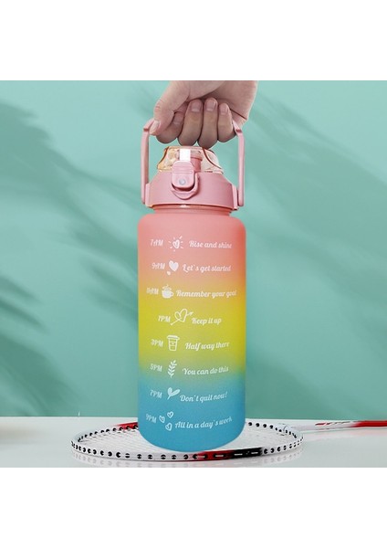 3 Adet 2000ML-900ML-280ML 1 Takım/3 Adet Samanlı Spor Su Şişesi Erkek Kadın Spor Su Şişeleri Açık Soğuk Su Bottlesc Zaman Marker ile Drinkware (Yurt Dışından) indirimleri