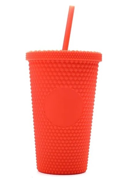 Durian Kupası 02 473ML Logolu 16OZ Çift Katmanlı Durian Kahve Kupaları Logo'lu Plastik Elmas Radyant Tanrıça Kupası Yaz Soğuk Su Şişeleri Pipetli Tumbler (Yurt Dışından)