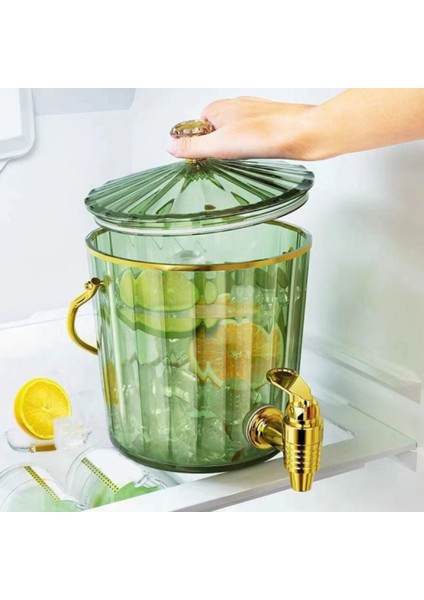 Temizle B 2l Içecek Dağıtıcı Tıkaçlı Meyve Suyu Kavanoz Suyu Limonata Buzdolabı Mühür Musluk Soğuk Su Isıtıcısı Içecek Kovası Ev (Yurt Dışından) fırsatları