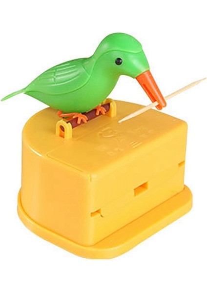 Rastgele Renk 4x Kürdan Dağıtıcı Kuş Otomatik Kuş Kürdan Kutusu Kürdan Tutucu (Yurt Dışından) modelleri