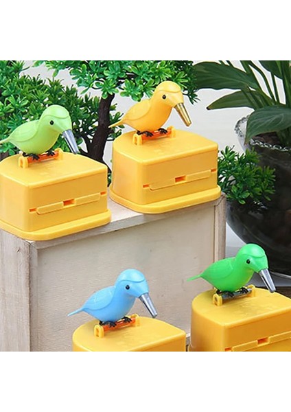 Rastgele Renk 4x Kürdan Dağıtıcı Kuş Otomatik Kuş Kürdan Kutusu Kürdan Tutucu (Yurt Dışından) fırsatları