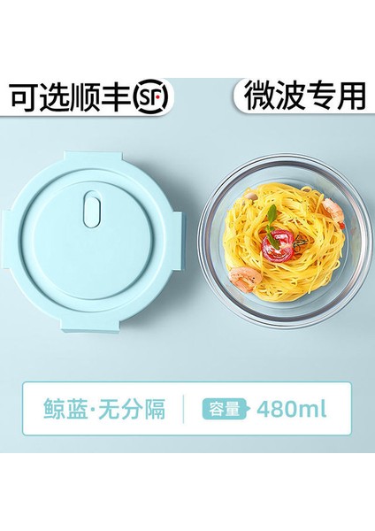 480 ml Mavi Mikrodalga Özel Öğle Yemeği Kutusu Cam Bölmeli Taze Tutma Kutusu Öğrenci Kadın Kore Versiyonu Sevimli Bento Öğle Yemeği Kutusu Sofra (Yurt Dışından) fiyatları