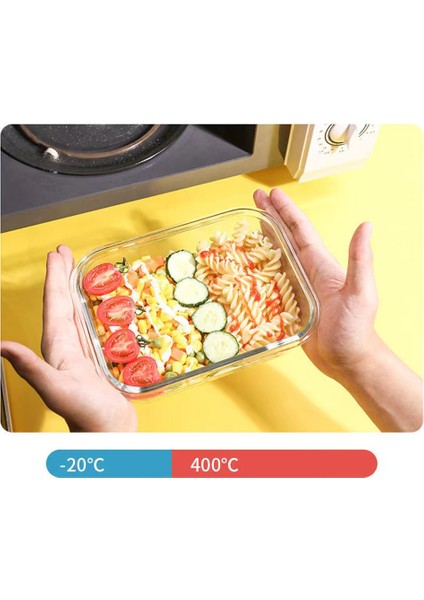 480 ml Mavi Mikrodalga Özel Öğle Yemeği Kutusu Cam Bölmeli Taze Tutma Kutusu Öğrenci Kadın Kore Versiyonu Sevimli Bento Öğle Yemeği Kutusu Sofra (Yurt Dışından) indirimleri