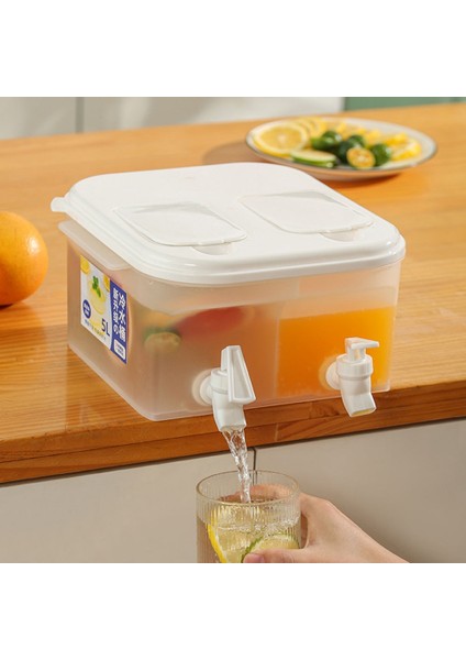 I 5l Plastik Buzdolabı Musluklu Soğuk Su Isıtıcısı Limonata Şişesi Soğuk Su Sürahisi (Yurt Dışından) modelleri