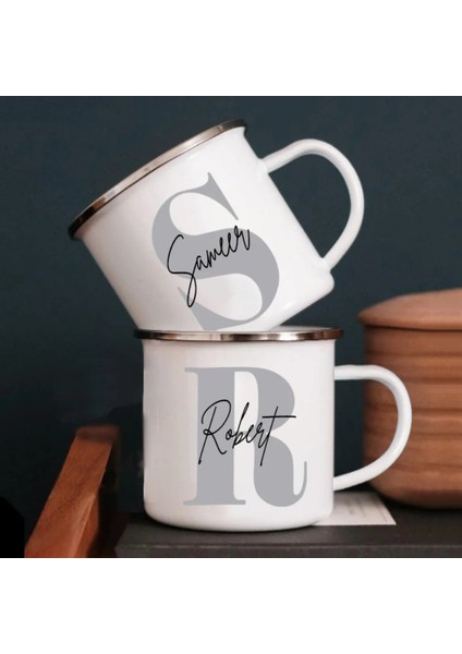 -A015WH-8 360ML Özel Harfler ve Isim Kişiselleştirilmiş Fincan Kahve Içecek Kupa Doğum Günü Teklifi Parti Dekor Sevgililer Günü Noel Yeni Yıl Hediyesi (Yurt Dışından) fiyatları