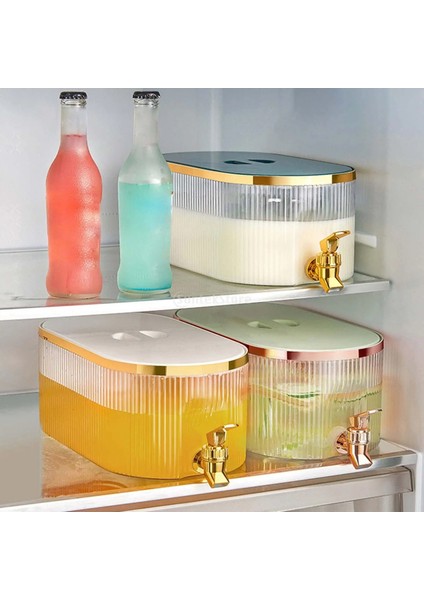 Beyaz C 5.3l Musluklu Soğuk Su Isıtıcısı Kırılmaz Içecek Sürahisi Kova Buzdolabı Soğuk Su Isıtıcısı Musluklu Soğuk Su Sürahisi Musluk Ev Için (Yurt Dışından) fiyatları