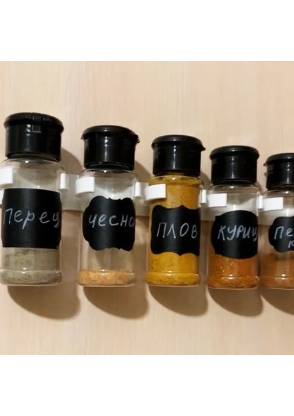A1 Baharat Kavanozları Baharat Shaker Şişeleri Plastik Mutfak Baharat Depolama Çeşni Kavanoz Tuz Biber Kutuları Mutfak Baharat Organizatör Raf (Yurt Dışından) indirimleri