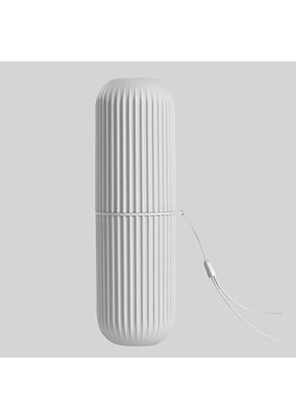Gri 51-100 ml Basit Iskandinav Seyahat Taşınabilir Yıkama Bardak Organizatör Banyo Plastik Diş Fırçası Tutucu Depolama Organizatör Bardak Banyo Setleri (Yurt Dışından)