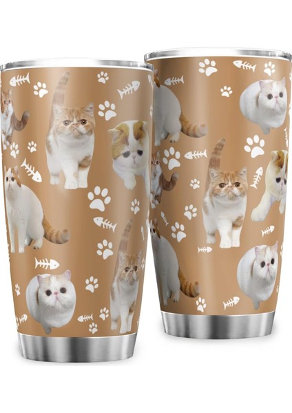 Kedi Severler Için 13 Kedi Hediyeleri Kapaklı Tumbler 20OZ, Kedi ve Kahve Severler Kadınlar Için Hediyeler Kız Erkek Kedi Paslanmaz Çelik Tumbler (Yurt Dışından) modelleri