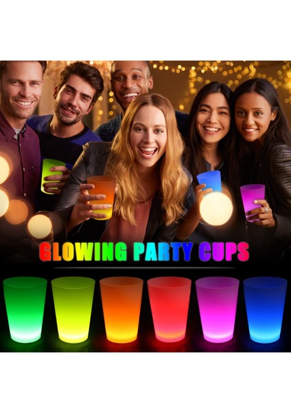 Pembe 1.5 Oz LED Buz Küpleri Parlayan Parti Topu Flaş Işığı Aydınlık Neon Düğün Festivali Noel Bar Şarap Bardağı Dekorasyon Malzemeleri (Yurt Dışından) fiyatları