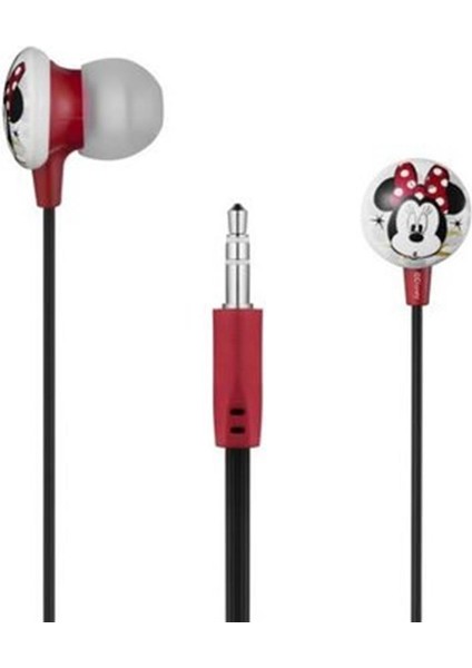 Disney Minnie Mouse Mini Fare Kulakiçi Kulaklık Çantalı Lisanslı Dy-1008-mm