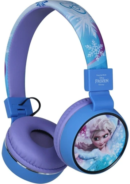 Frozen Karlar Ülkesi Anna Elsa Bluetooth Kulaklık Kablosuz Çocuk Kulaklığı Lisanslı DY-1006-FR