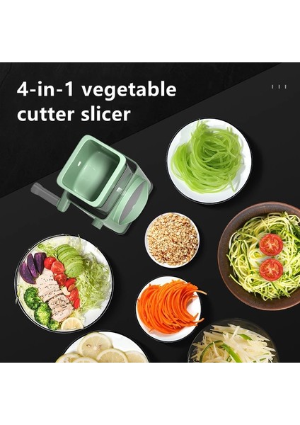 Mavi Çok Fonksiyonlu Sebze Dilimleyici Mutfak Aksesuarları Döner Peynir Rende Sebze Kesici Için 3 In 1 Yuvarlak Kıyıcı Patates Dilimleyici (Yurt Dışından) fırsatları