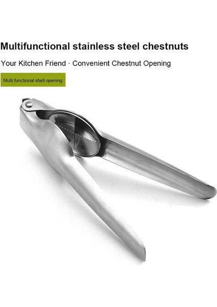 02 Kestane Makinesi Paslanmaz Çelik 2 In1 Kestane Kılıf Kestane Kesici Kestane Açacağı Kestane Somun Fındık Mutfak Aksesuarları (Yurt Dışından) fiyatları