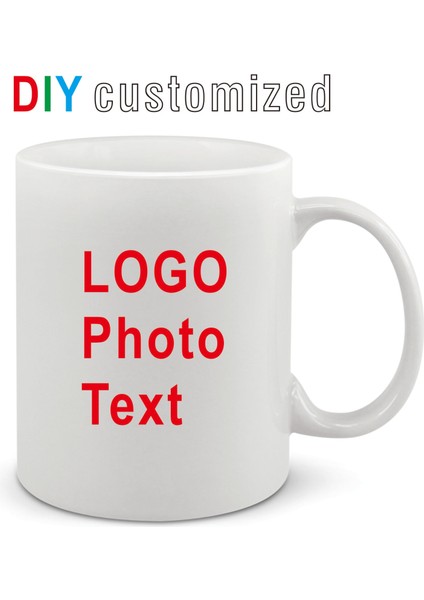 Kalp-Kırmızı 350ML Dropshipping Dıy Özelleştirilmiş 350ML 12OZ Seramik Kupa Baskı Resim Fotoğraf Logo Metin Kişiselleştirilmiş Kahve Süt Fincan Hatıra Çay Fincanları (Yurt Dışından) fiyatları