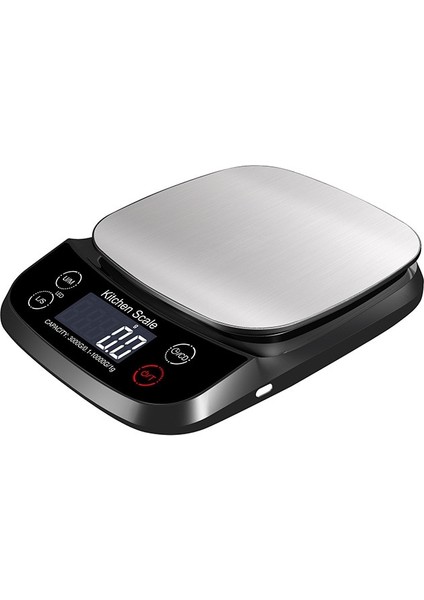 Beyaz 10KG Kahve Terazisi Su Geçirmez Dijital Mutfak Terazisi USB Şarj Edilebilir Kahve Elektronik LED Ekran Kahve Terazisi Zamanlayıcı ile 3/10KG (Yurt Dışından) modelleri