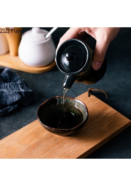 Tuzluk--03 Yaratıcı Seramik Baharat Kavanoz Baharat Kutusu Yağ Tuz Şeker Biber Çalkalayıcı Çeşniler Depolama Şişe Tutucu Mutfak Gadget (Yurt Dışından) indirimleri