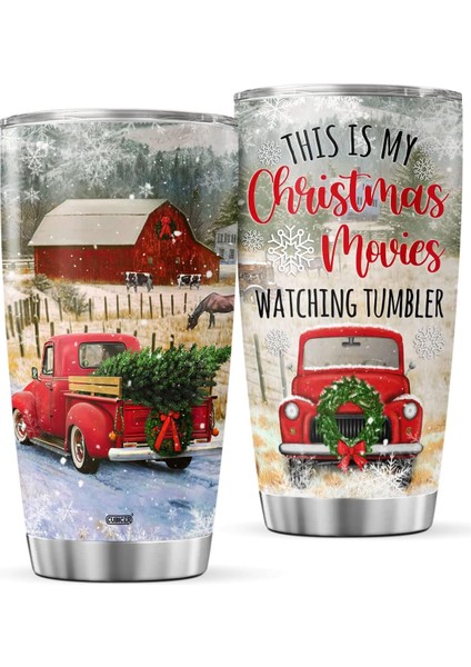 Stil 4 Noel Paslanmaz Çelik Tumbler 20 Oz Kupalar Seyahat Noel Fincan Hediyeler Kadın Erkek Çocuk Için Tatil Doğum Günü Partisi Noel (Yurt Dışından) indirimleri