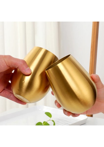 1 Altın 401-500 ml 500 ml Paslanmaz Çelik Bira Şarap Bardağı Gül Altın Bira Tumbler Kokteyl Suyu Süt Kupası Metal Bar Için Içme Kupa Açık Drinkware (Yurt Dışından) fiyatları
