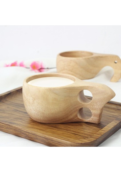 Stil 7 Yeni Çin Taşınabilir Ahşap Kahve Kupa Kauçuk Ahşap Çay Süt Bardak Su Içme Kupaları Drinkware El Yapımı Suyu Limon Çay Fincanı (Yurt Dışından) modelleri