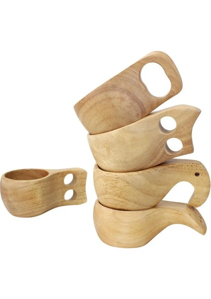 Stil 7 Yeni Çin Taşınabilir Ahşap Kahve Kupa Kauçuk Ahşap Çay Süt Bardak Su Içme Kupaları Drinkware El Yapımı Suyu Limon Çay Fincanı (Yurt Dışından) indirimleri