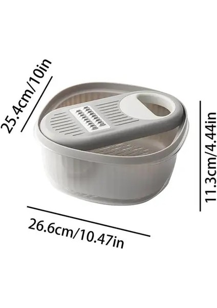 F Sebze Kesicisi Yeniden Kullanılabilir Çok Amaçlı El Koruyucu Sebze Dilimleyici Manuel Gıda Parçalayıcı Mutfak Aksesuarı Için El Kıyıcı (Yurt Dışından)