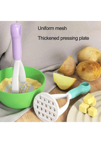 Mor Patates Kırıcı Pratik Polipropilen Gıda Kırıcı Patates Püresi Kırıcı Meyve Araçları Ev Için Mutfak Aksesuarları (Yurt Dışından) modelleri